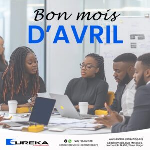 Eurêka Consulting vous souhaite un bon mois d'Avril et un début de trimestre rempli d'enthousiasme et de belles perspectives.